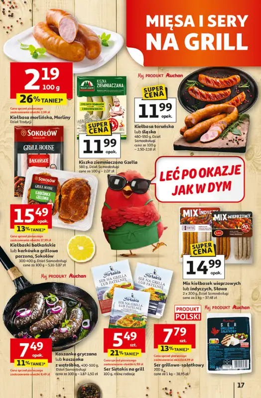 Auchan - gazetka promocyjna Gazetka 30 Lat Hipermarket Auchan od środy 29.04 do środy 06.05 - strona 17