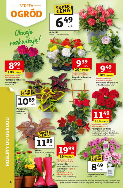Auchan - gazetka promocyjna Gazetka 30 Lat Hipermarket Auchan od środy 29.04 do środy 06.05 - strona 4