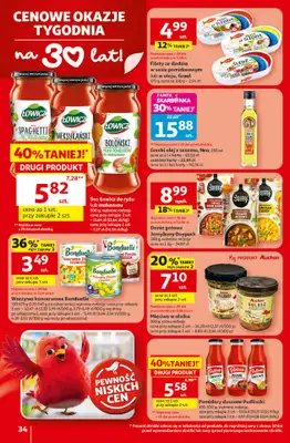 Auchan - gazetka promocyjna Gazetka 30 Lat Hipermarket Auchan od środy 29.04 do środy 06.05 - strona 34
