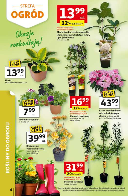 Auchan - gazetka promocyjna Gazetka 30 Lat Hipermarket Auchan od środy 29.04 do środy 06.05 - strona 6