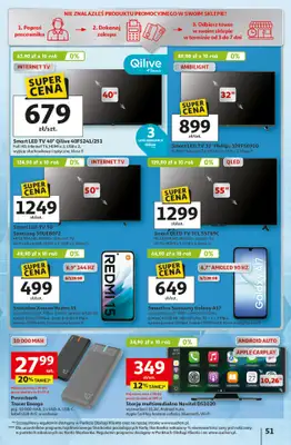 Auchan - gazetka promocyjna Gazetka 30 Lat Hipermarket Auchan od środy 29.04 do środy 06.05 - strona 51