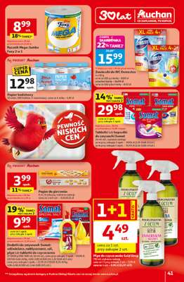 Auchan - gazetka promocyjna Gazetka 30 Lat Hipermarket Auchan od środy 29.04 do środy 06.05 - strona 41