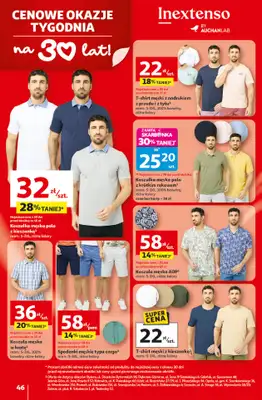 Auchan - gazetka promocyjna Gazetka 30 Lat Hipermarket Auchan od środy 29.04 do środy 06.05 - strona 46