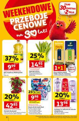 Auchan - gazetka promocyjna Gazetka 30 Lat Hipermarket Auchan od środy 29.04 do środy 06.05 - strona 2