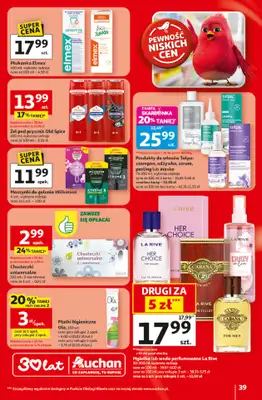 Auchan - gazetka promocyjna Gazetka 30 Lat Hipermarket Auchan od środy 29.04 do środy 06.05 - strona 39