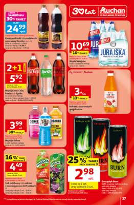Auchan - gazetka promocyjna Gazetka 30 Lat Hipermarket Auchan od środy 29.04 do środy 06.05 - strona 37