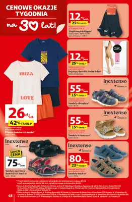 Auchan - gazetka promocyjna Gazetka 30 Lat Hipermarket Auchan od środy 29.04 do środy 06.05 - strona 48