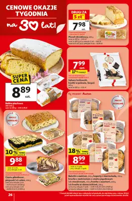 Auchan - gazetka promocyjna Gazetka 30 Lat Hipermarket Auchan od środy 29.04 do środy 06.05 - strona 26