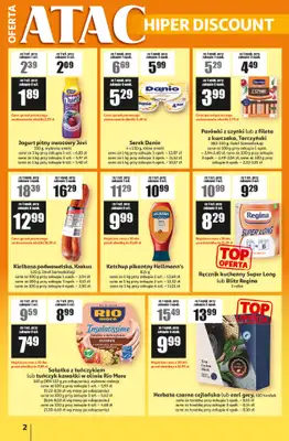 Auchan - gazetka promocyjna Gazetka ATAC Hiper Discount od środy 29.04 do środy 20.05 - strona 2