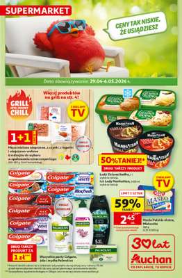 Auchan - gazetka promocyjna Gazetka 30 Lat Supermarket Auchan od środy 29.04 do środy 06.05