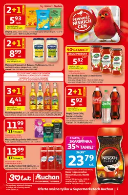 Auchan - gazetka promocyjna Gazetka 30 Lat Supermarket Auchan od środy 29.04 do środy 06.05 - strona 7