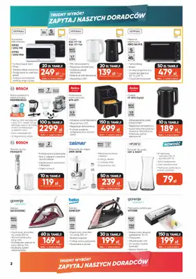 Max Elektro - gazetka promocyjna Gazetka od wtorku 28.04 do środy 27.05 - strona 2
