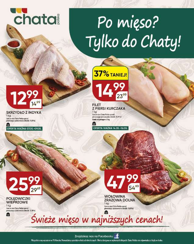 Chata Polska - gazetka promocyjna Gazetka 07-17.05  do niedzieli 17.05 - strona 24