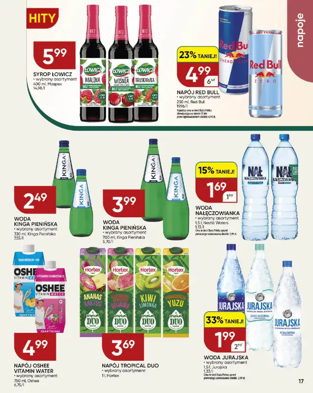 Chata Polska - gazetka promocyjna Gazetka 07-17.05  do niedzieli 17.05 - strona 17
