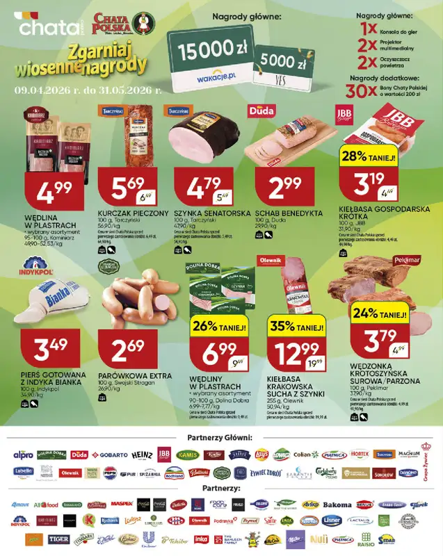 Chata Polska - gazetka promocyjna Gazetka 07-17.05  do niedzieli 17.05 - strona 10