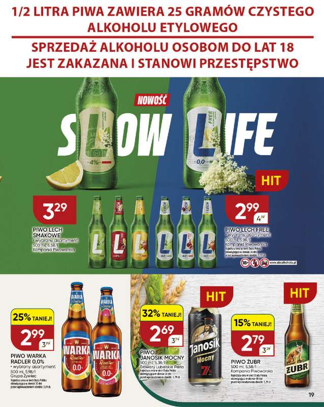 Chata Polska - gazetka promocyjna Gazetka 07-17.05  do niedzieli 17.05 - strona 19