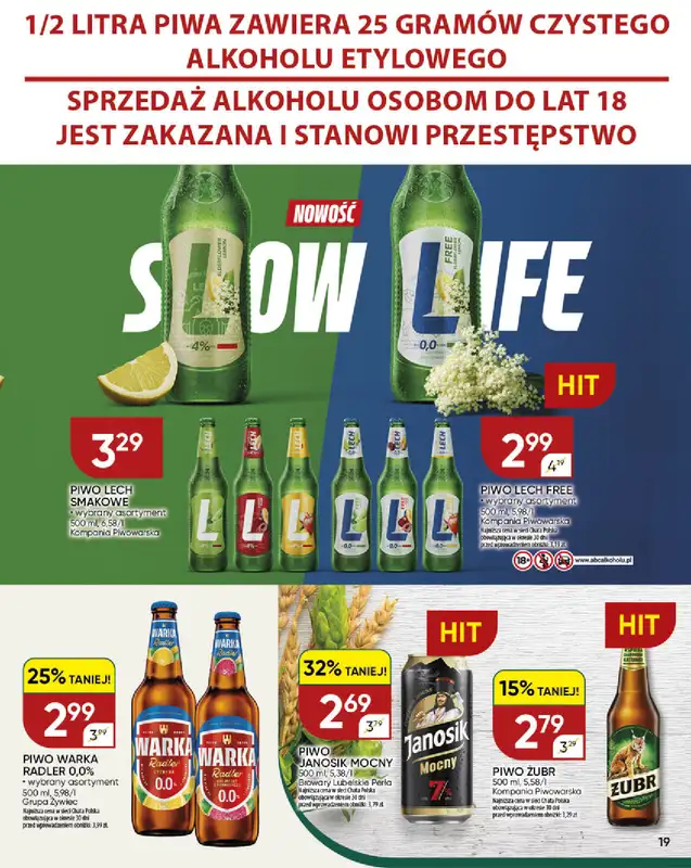 Chata Polska - gazetka promocyjna Gazetka 07-17.05  do niedzieli 17.05 - strona 19