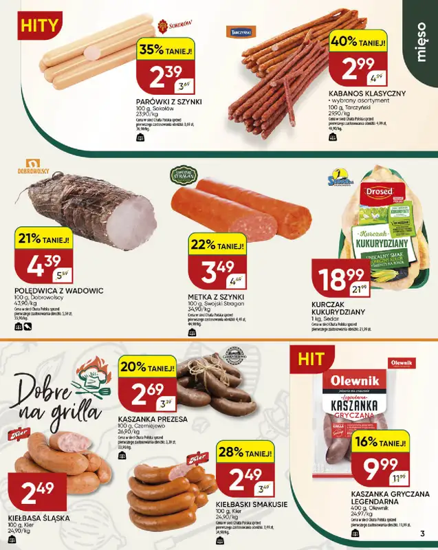 Chata Polska - gazetka promocyjna Gazetka 07-17.05  do niedzieli 17.05 - strona 3