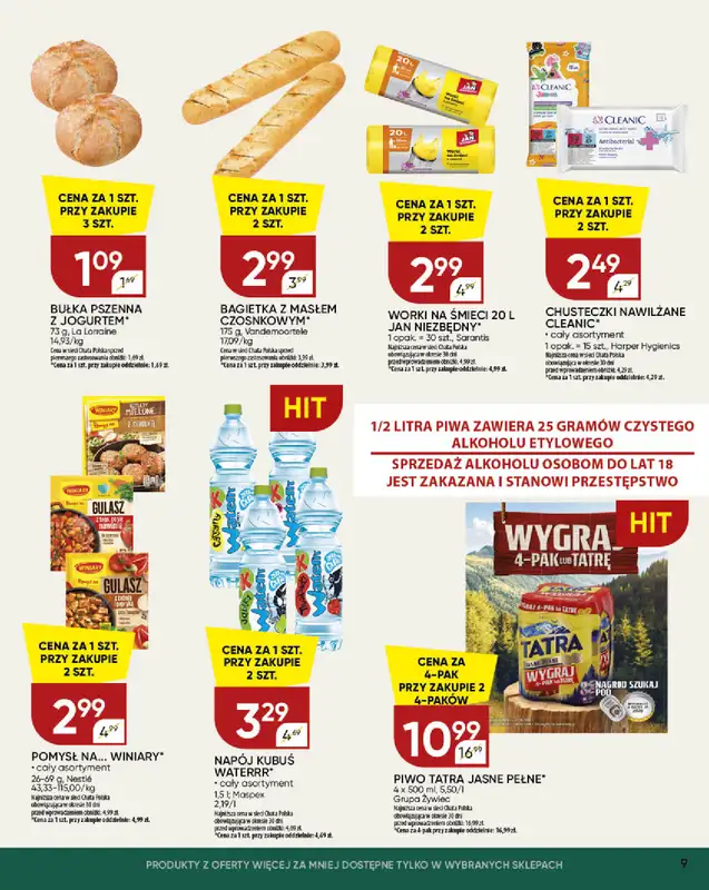 Chata Polska - gazetka promocyjna Gazetka 07-17.05  do niedzieli 17.05 - strona 9