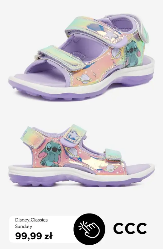 CCC - gazetka promocyjna Kolekcja dziecięca STITCH od wtorku 28.04  - strona 8