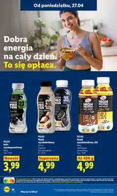 Lidl - gazetka promocyjna Oferta od poniedziałku od poniedziałku 27.04 do wtorku 28.04 - strona 66