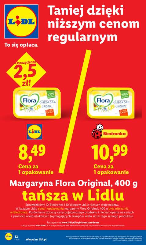 Lidl - gazetka promocyjna Oferta od poniedziałku od poniedziałku 27.04 do wtorku 28.04 - strona 32
