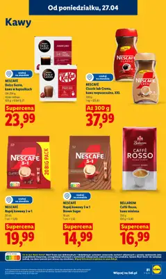 Lidl - gazetka promocyjna Oferta od poniedziałku od poniedziałku 27.04 do wtorku 28.04 - strona 81