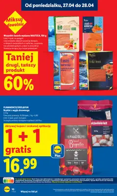 Lidl - gazetka promocyjna Oferta od poniedziałku od poniedziałku 27.04 do wtorku 28.04 - strona 10