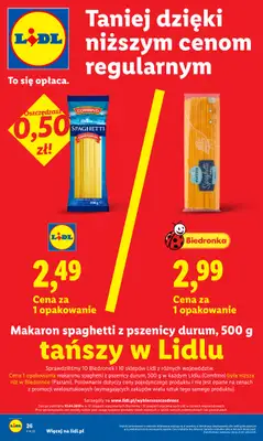 Lidl - gazetka promocyjna Oferta od poniedziałku od poniedziałku 27.04 do wtorku 28.04 - strona 26