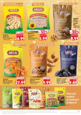 Kaufland - gazetka promocyjna Gazetka Tygodnia  do środy 06.05 - strona 43
