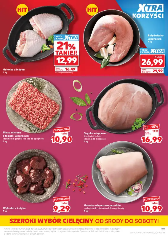 Kaufland - gazetka promocyjna Gazetka Tygodnia  do środy 06.05 - strona 29