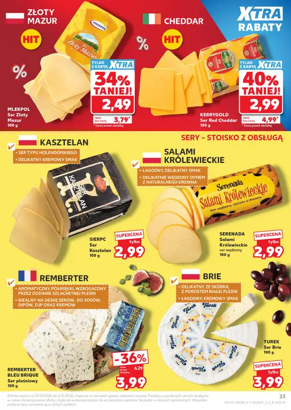 Kaufland - gazetka promocyjna Gazetka Tygodnia  do środy 06.05 - strona 33
