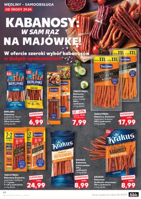 Kaufland - gazetka promocyjna Gazetka Tygodnia  do środy 06.05 - strona 40