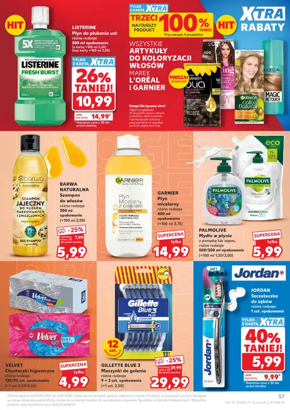 Kaufland - gazetka promocyjna Gazetka Tygodnia  do środy 06.05 - strona 57