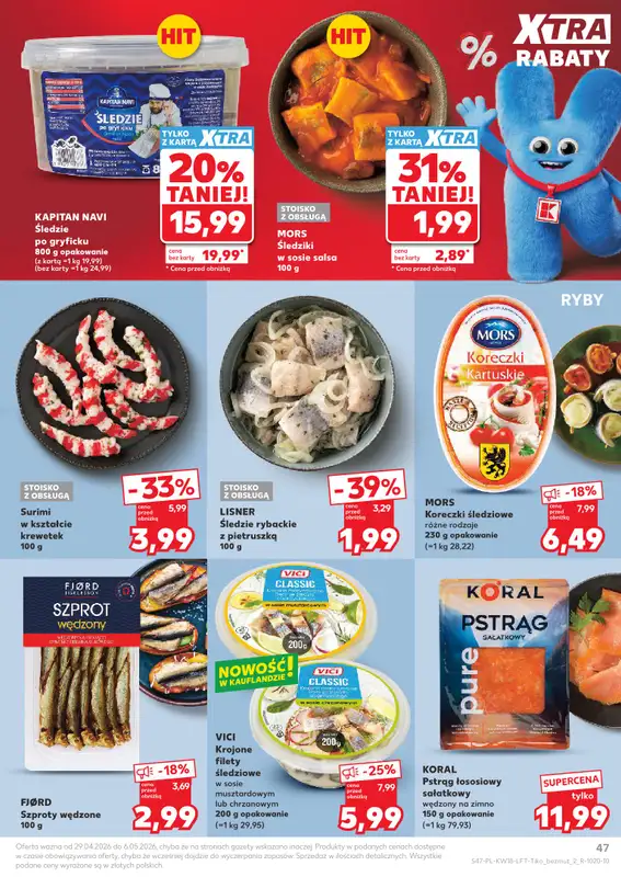 Kaufland - gazetka promocyjna Gazetka Tygodnia  do środy 06.05 - strona 47