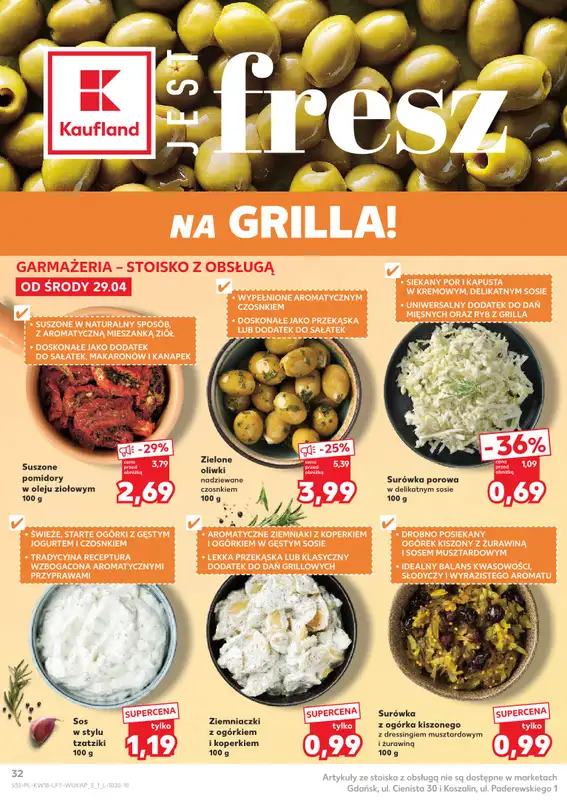 Kaufland - gazetka promocyjna Gazetka Tygodnia  do środy 06.05 - strona 32