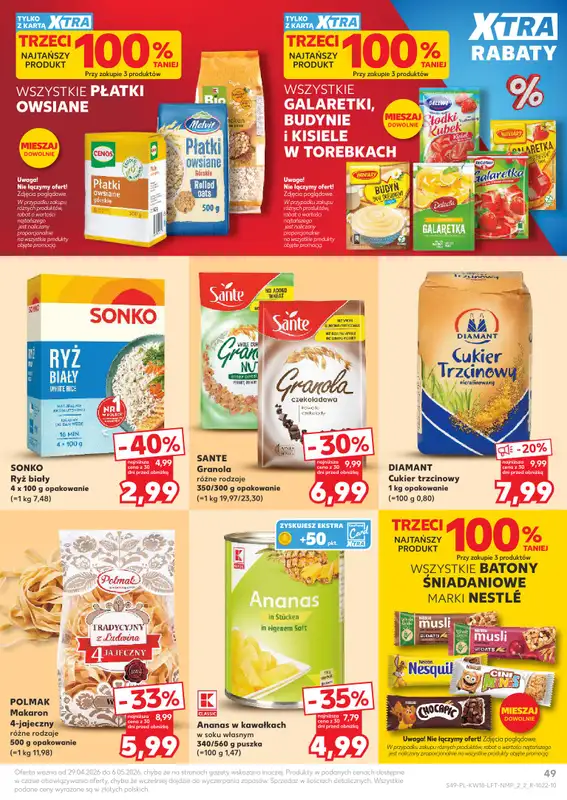 Kaufland - gazetka promocyjna Gazetka Tygodnia  do środy 06.05 - strona 49
