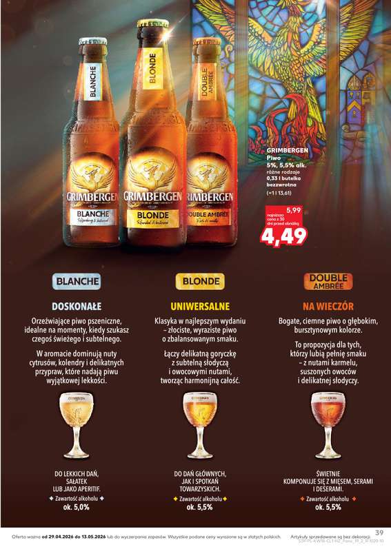 Kaufland - gazetka promocyjna Barek Kauflandu  do środy 13.05 - strona 39