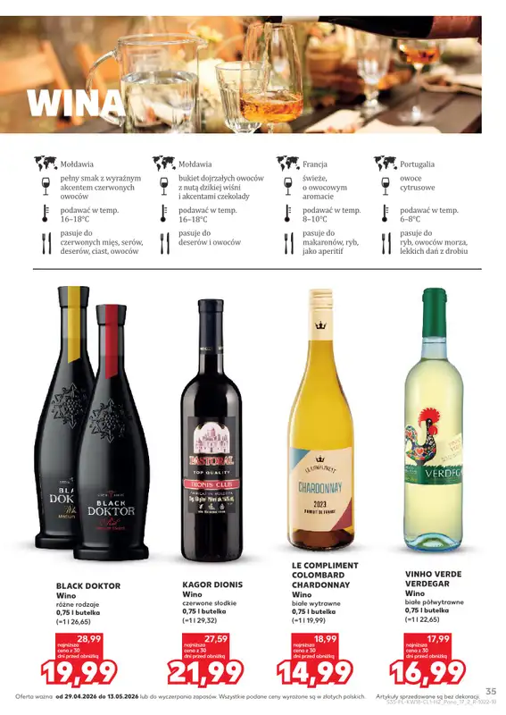 Kaufland - gazetka promocyjna Barek Kauflandu  do środy 13.05 - strona 35