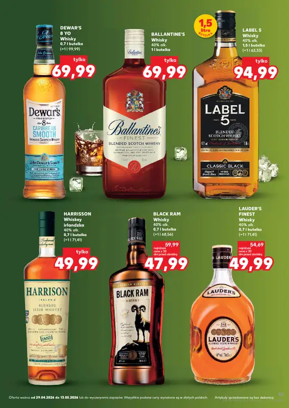 Kaufland - gazetka promocyjna Barek Kauflandu  do środy 13.05 - strona 15