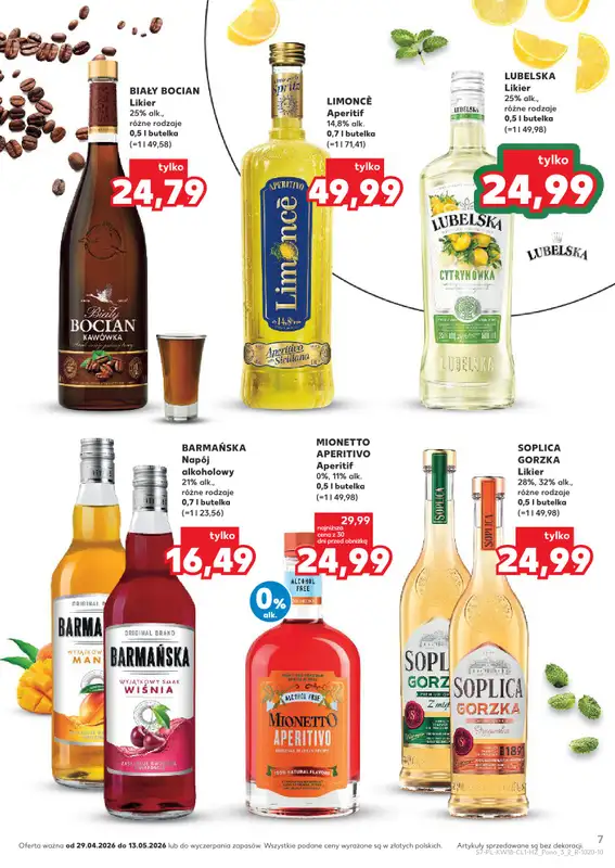 Kaufland - gazetka promocyjna Barek Kauflandu  do środy 13.05 - strona 7