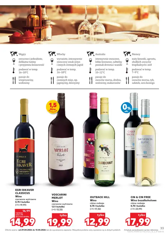 Kaufland - gazetka promocyjna Barek Kauflandu  do środy 13.05 - strona 33