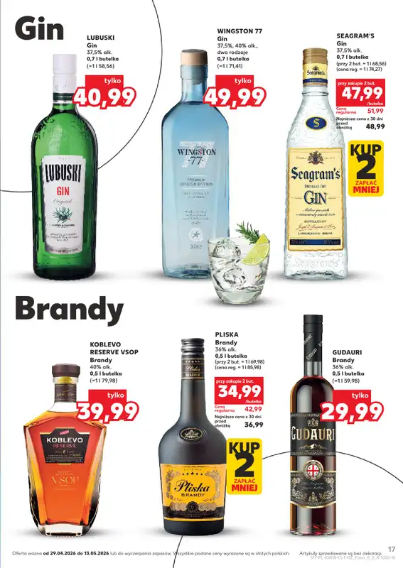 Kaufland - gazetka promocyjna Barek Kauflandu  do środy 13.05 - strona 17