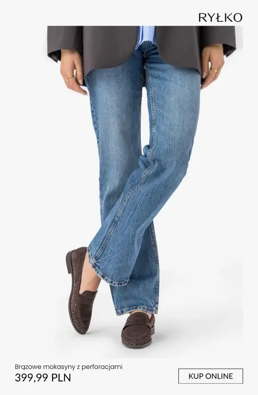 Ryłko - gazetka promocyjna Mokasyny damskie od wtorku 28.04  - strona 8