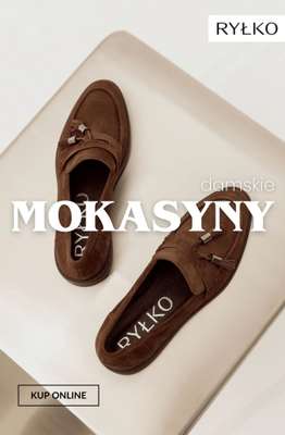 Ryłko - gazetka promocyjna Mokasyny damskie od wtorku 28.04 