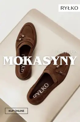 Ryłko - gazetka promocyjna Mokasyny damskie od wtorku 28.04 