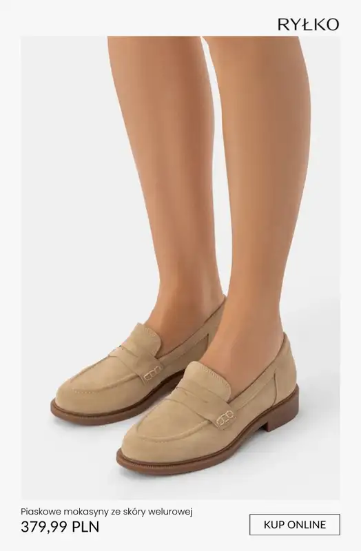 Ryłko - gazetka promocyjna Mokasyny damskie od wtorku 28.04  - strona 10
