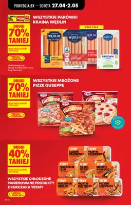 Biedronka - gazetka promocyjna Od poniedziałku od poniedziałku 27.04 do soboty 02.05 - strona 40