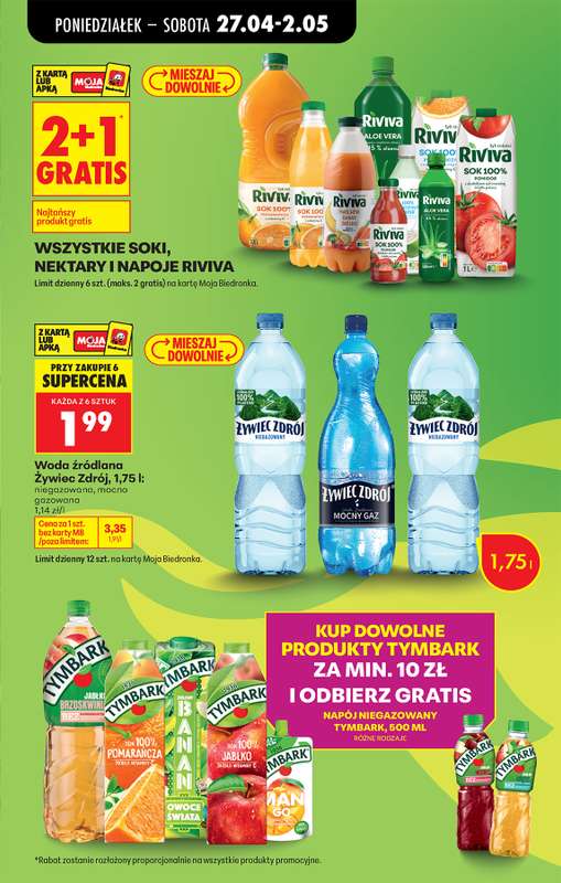 Biedronka - gazetka promocyjna Od poniedziałku od poniedziałku 27.04 do soboty 02.05 - strona 25