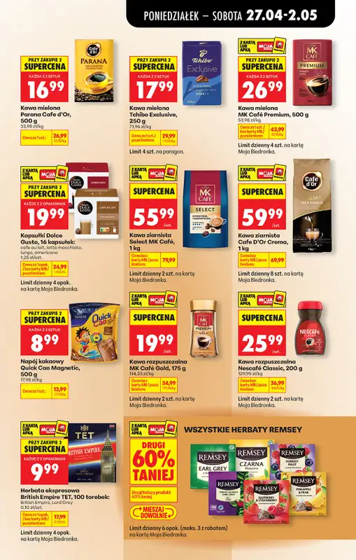 Biedronka - gazetka promocyjna Od poniedziałku od poniedziałku 27.04 do soboty 02.05 - strona 69